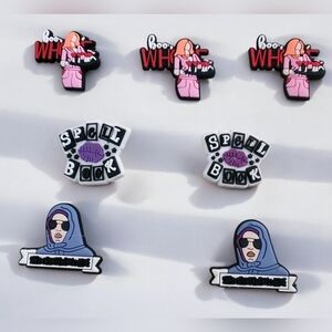 Mean Girls Croc Charm Bundle | Jibbitz Shoe Charms | Movie-Inspired Croc Charms
